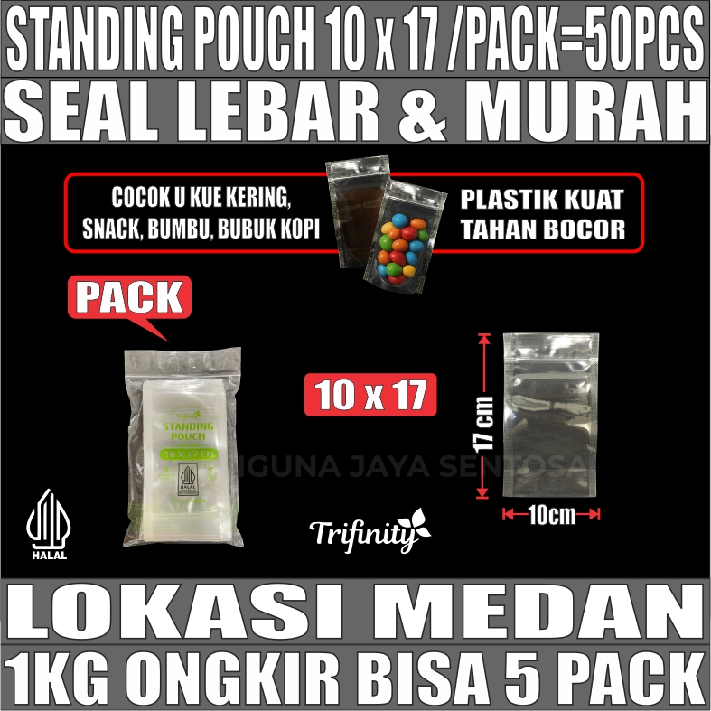 Standing Pouch uk 10x17 PACK