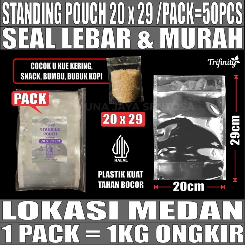 Standing Pouch uk 20x29 PACK