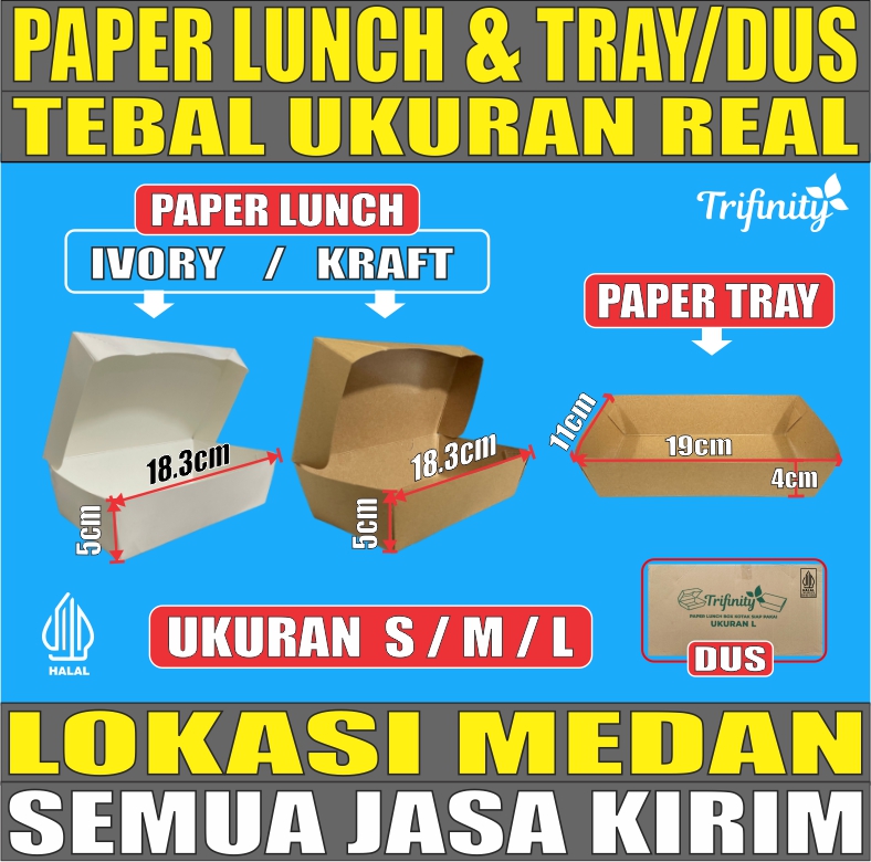 VARIAN Paper Lunch n Food Tray