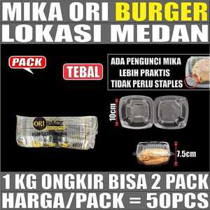 Mika Burger Pack 50pcs