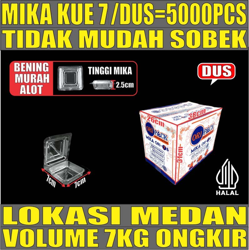 Mika Kue uk 7 Dus 5000pcs