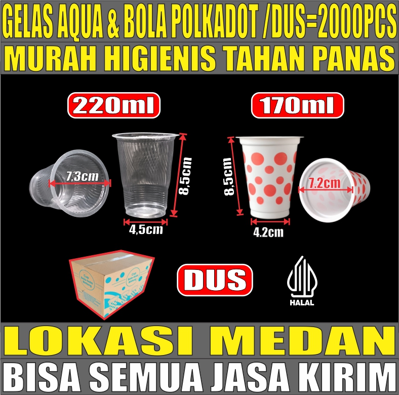 VARIAN Gelas Aqua Kopi n Cup Jelly