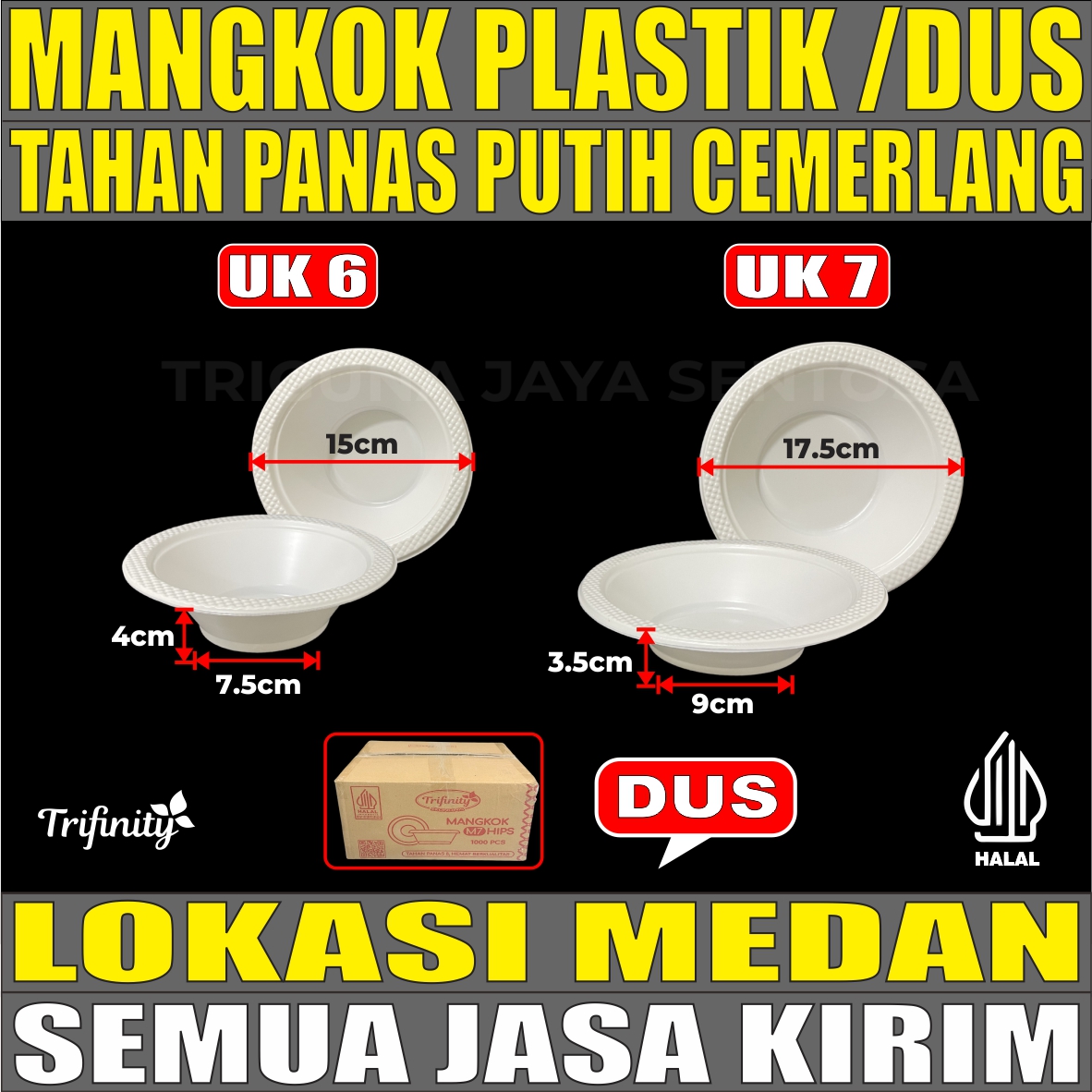 VARIAN Mangkok Plastik