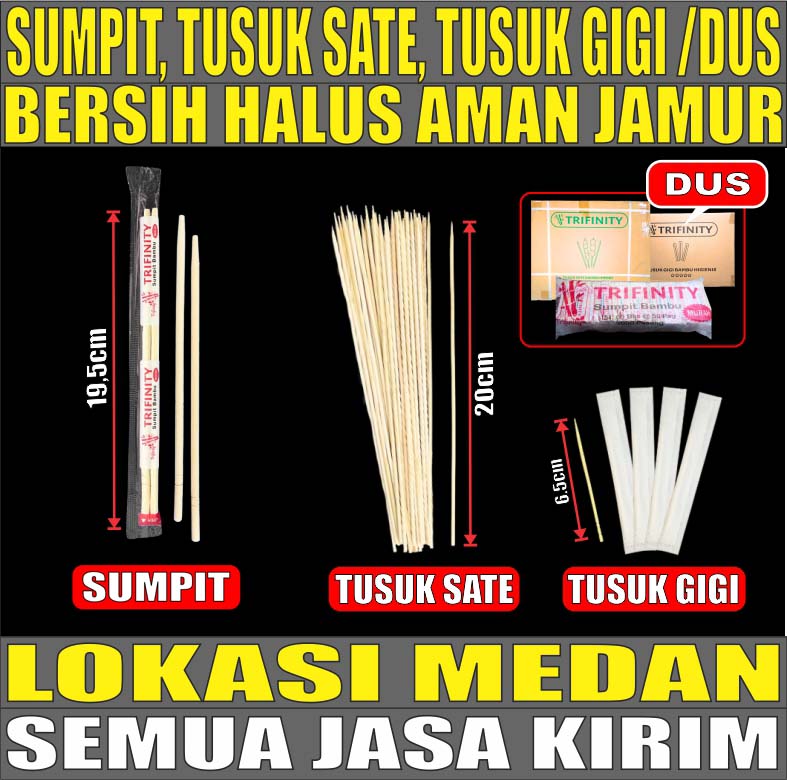 VARIAN Sumpit n Tusuk Gigi n Tusuk Sate