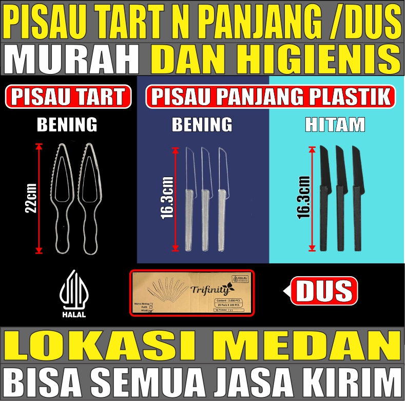 VARIAN Pisau Panjang n Pisau Tart