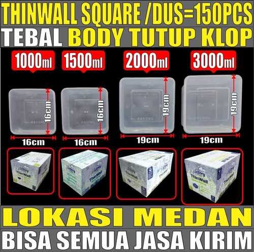 VARIAN Thinwall SQ Square Besar