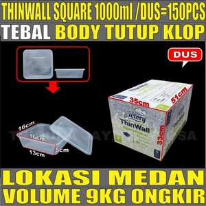 Thinwall SQ 1000ml Dus 150pcs Victory