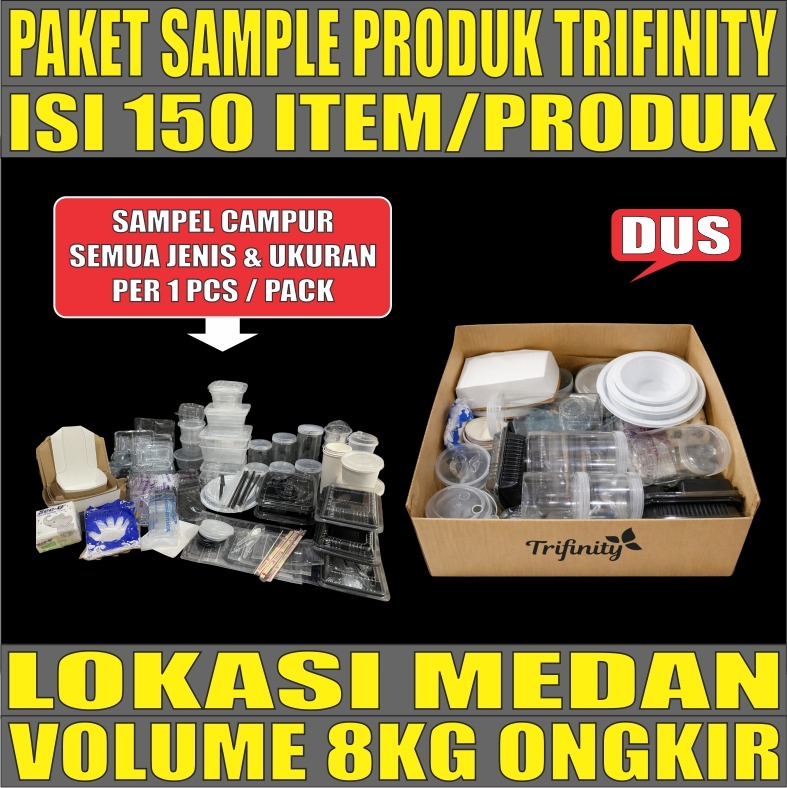Paket sample sampel semua produk triguna trifinity